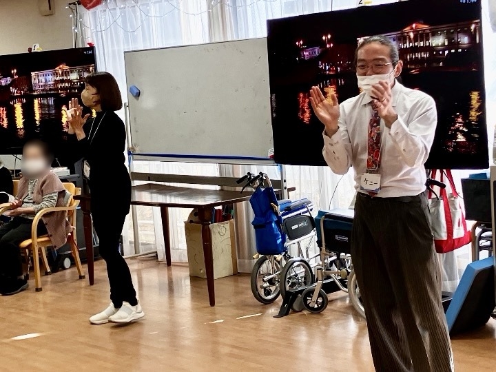 ～初めてお会いする方は少し緊張感が見られましたが、ダンスタイムには積極的に踊られていました～