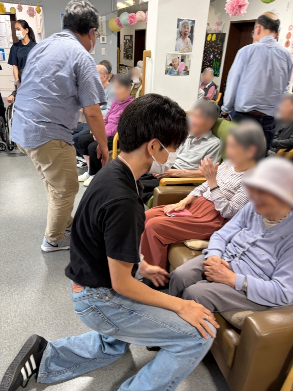 「前回のご参加者がまた参加したいとフロアの階を越えてご参加されます!」職員さんより 「前回のご参加者がまた参加したいとフロアの階を越えてご参加されます!」職員さんより