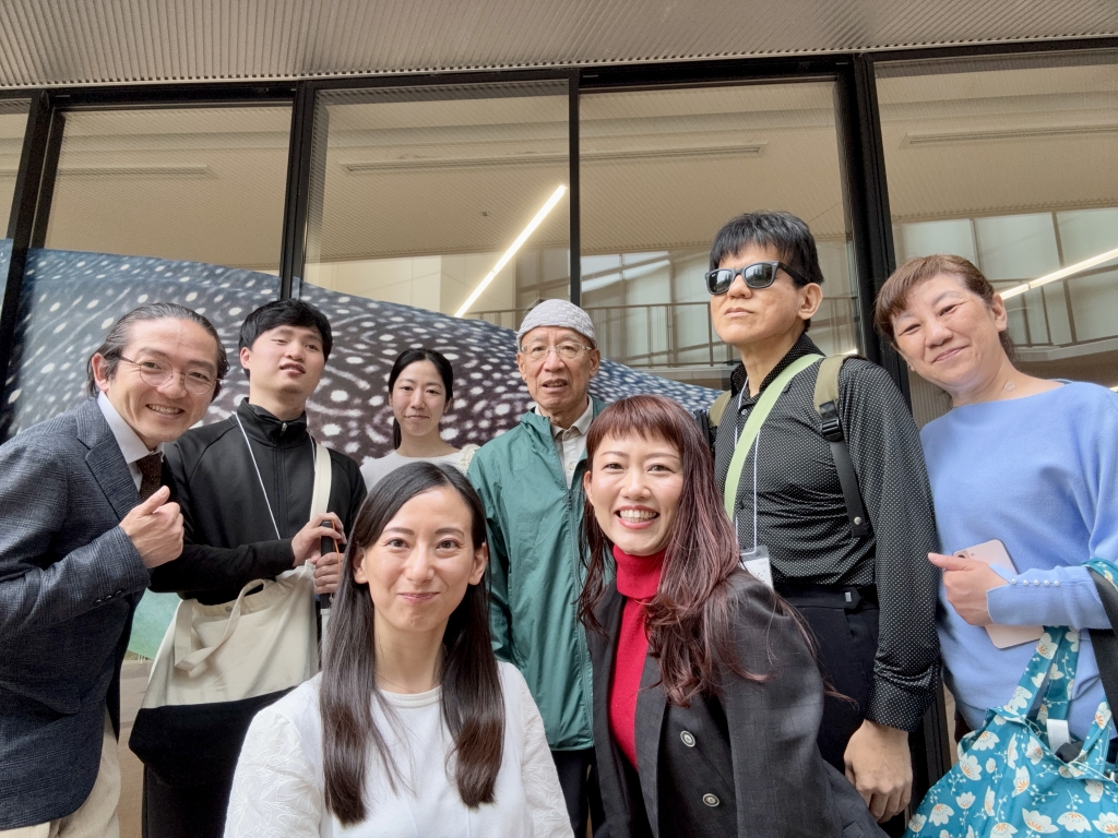 〜セラピスト講座には、先日受講されたばかりのみきさんも応援に来てくださいました〜