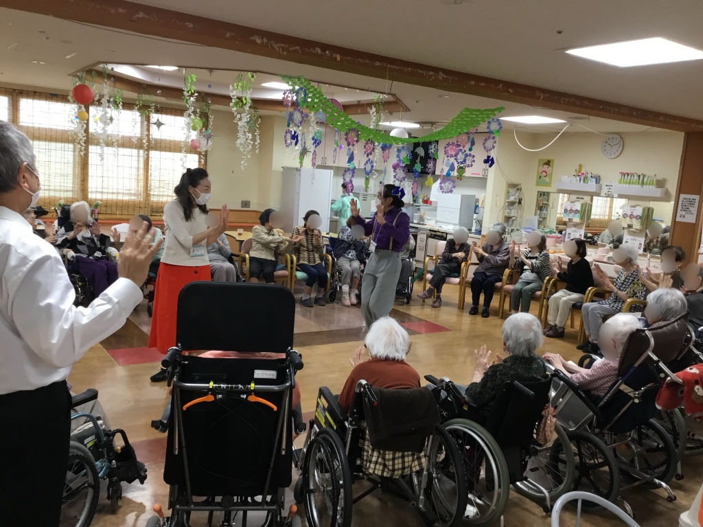 〜「長生きしてよ～！」お茶目な紳士から、ボランティアメンバーのひろおさんへの一言～