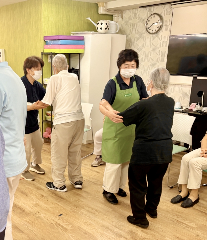 ～来月までとなるこちらの施設、ご利用者様と職員さんと心をこめたアブラッソを～