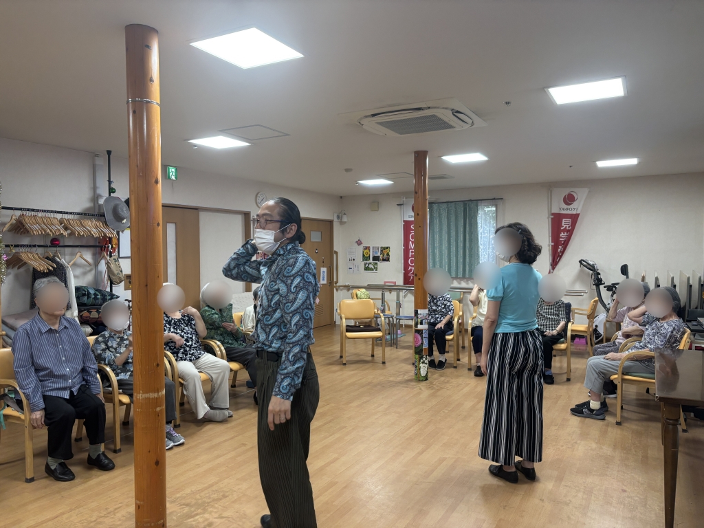 ～「洋舞をやっていたのよ～」洋舞って？モダンダンスとかバレエのことなのですって。また話を聞かせてくださいね～